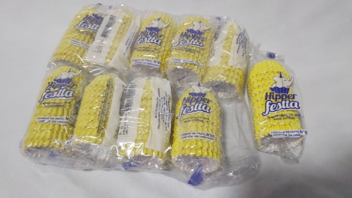 FORMA PAPEL N:5 AMARELO  C/100